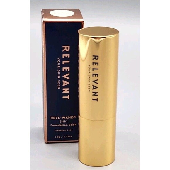 Relevant Rele-Wand Foundation Stick 3-N-1 Delight 33 Your Skin Seen 0.22 oz - Picture 7 of 7